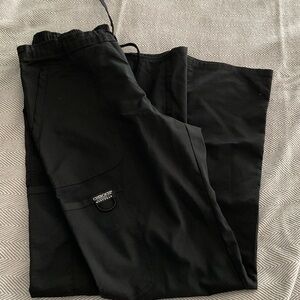 Small Cherokee black scrub bottom pants
